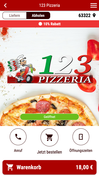 123 Pizzeria Screenshot