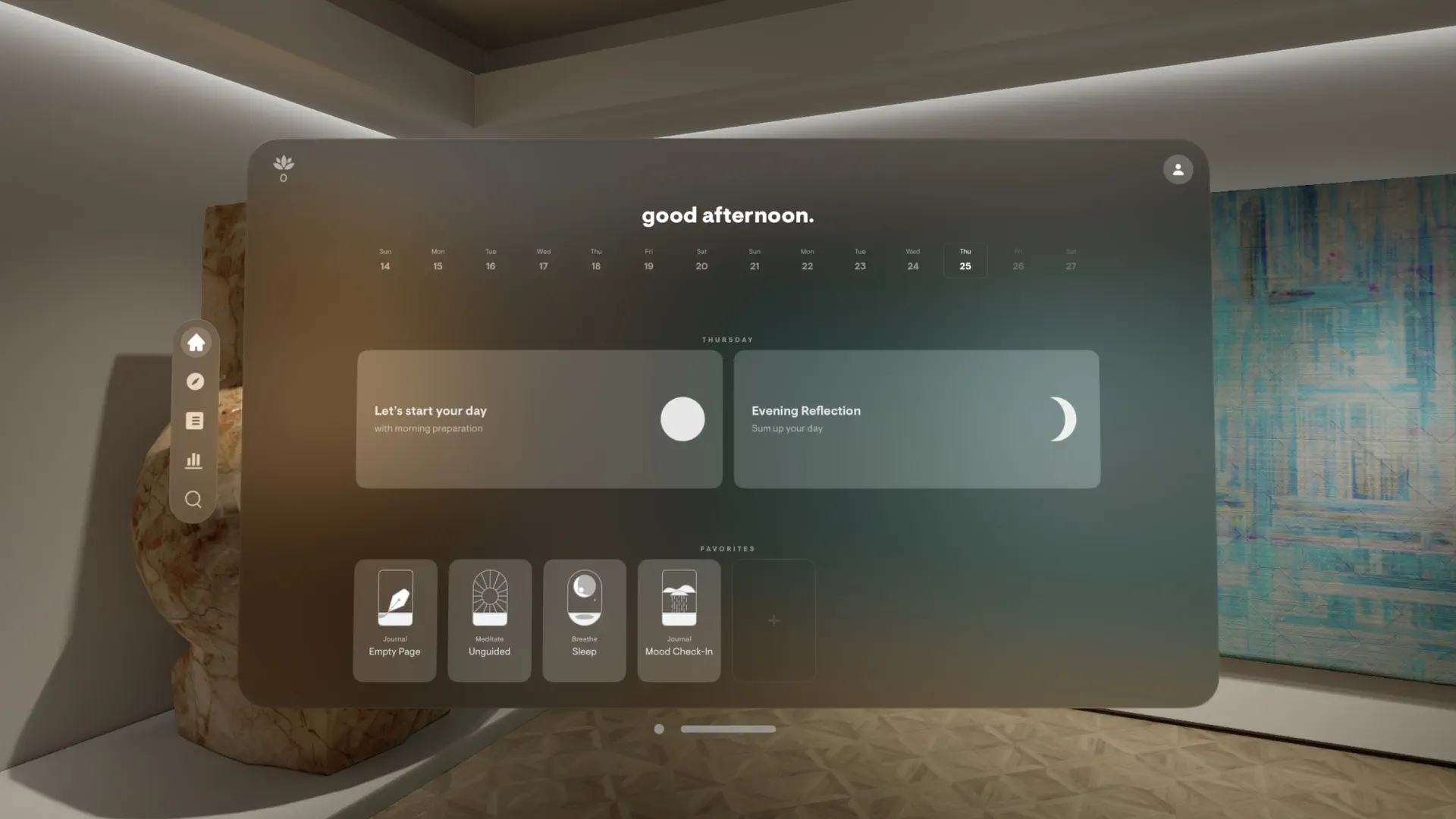 Journal & Mental Health. Stoic screenshot