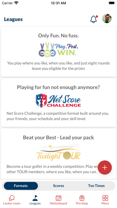 eClubgolf Screenshot