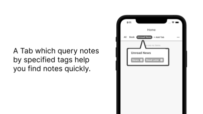 Tagged Notes App - Tag Pad Screenshot