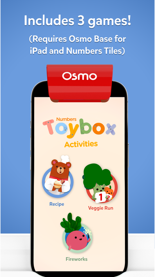 #4. Osmo Numbers Toybox (iOS) โดย: Tangible Play