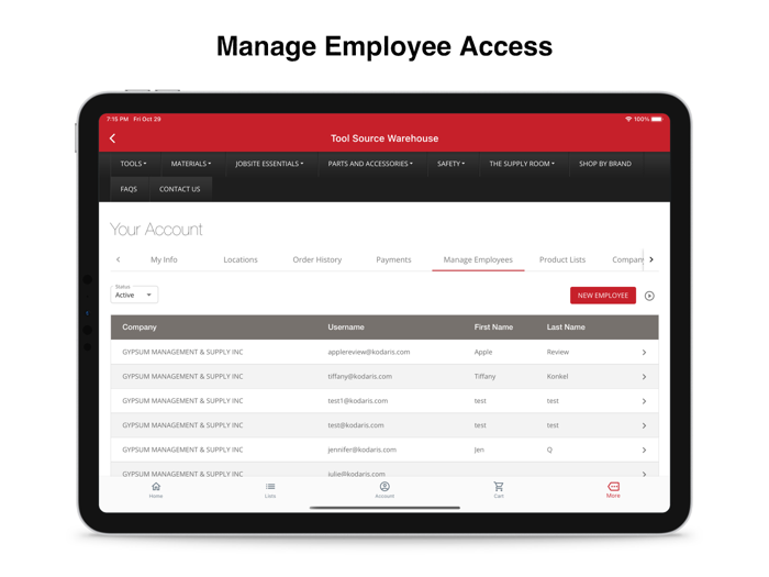 Tool Source Warehouse