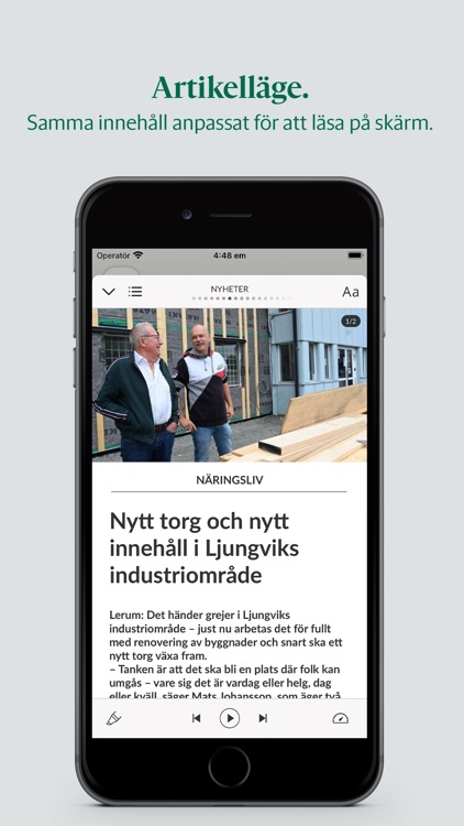 Lerums Tidning e-tidning screenshot-3