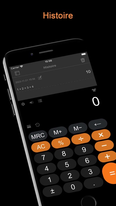 Screenshot #2 pour DayCalc Pro - Calculatrice HD