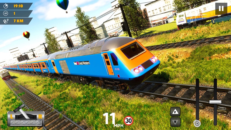 City Train Game 3D - Train Sim - 1.0 - (iOS)