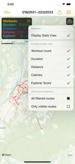 Game screenshot Workout Map apk