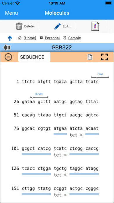 SciEd Clone Manager Viewer Screenshot