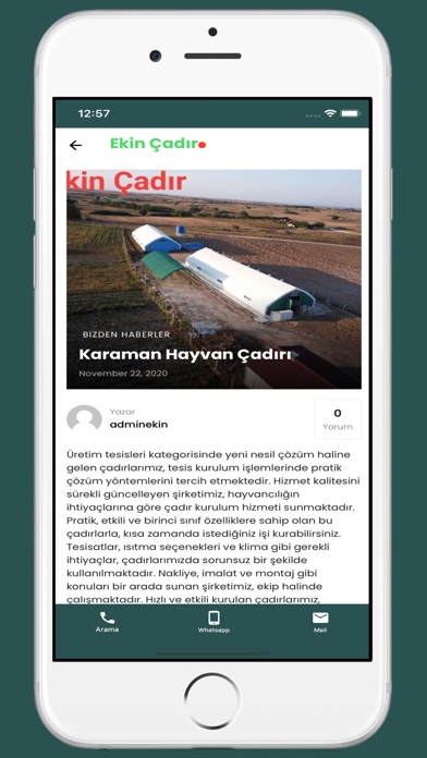Ekin Çadır Screenshot 3 - AppWisp.com Ekin Çadır Screenshot 3 - AppWisp.com