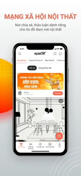 Game screenshot Space T - Nội thất cho tổ ấm mod apk