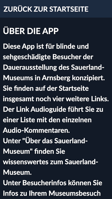 Sauerland-Museum Arnsberg Screenshot