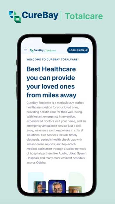 Curebay Totalcare Screenshot