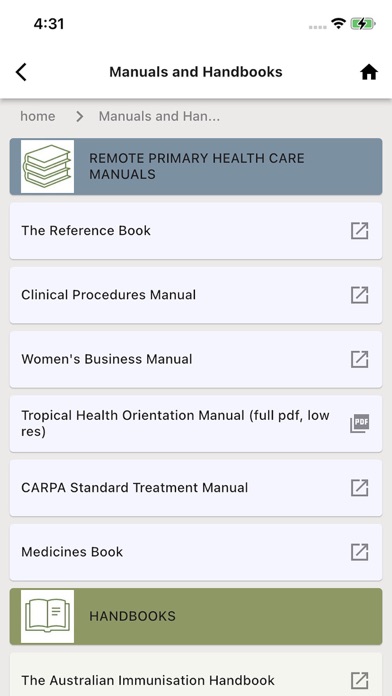 Tropical Health Orientation Screenshot