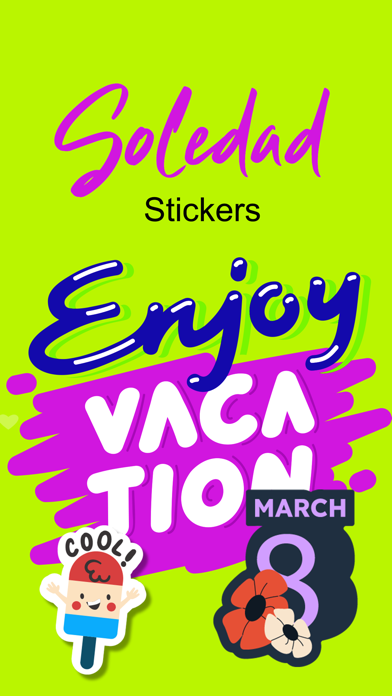 Screenshot #1 pour Soledad Stickers Pack