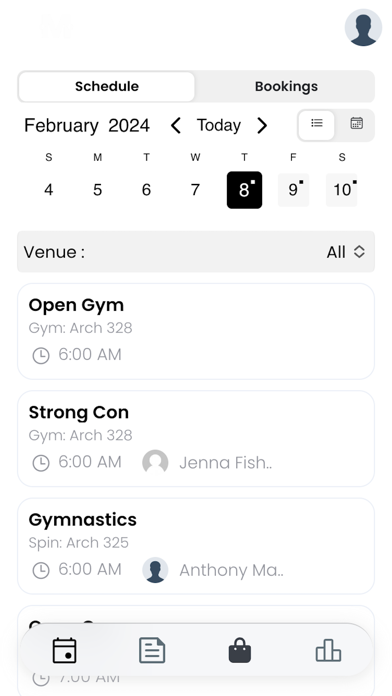 Momentum Training Screenshot