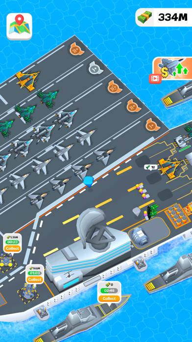 Idle Aircraft Carrier Screenshot