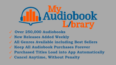 My Audiobook Library Screenshot