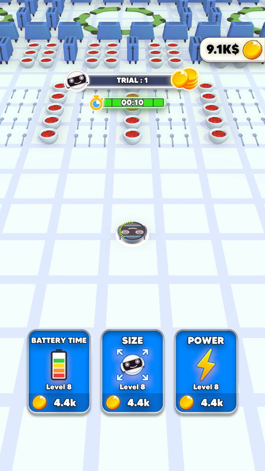 #1. Sweeper Bot (iOS) 由: Hande Oney