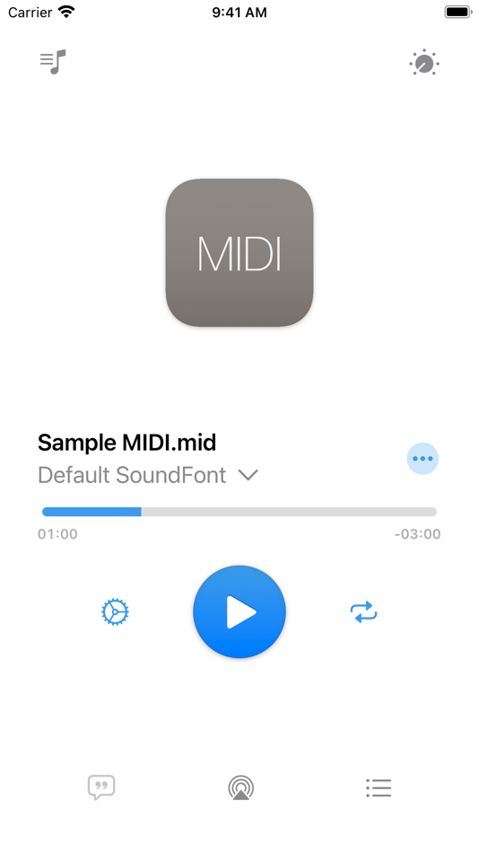 #1. NS MIDI Player (macOS) 由: Nitin Seshadri
