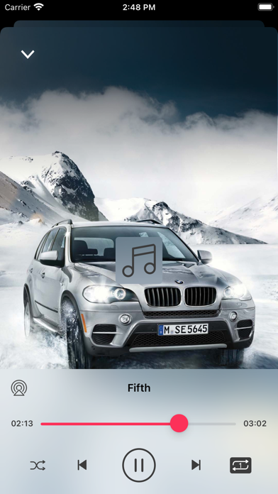 مشغل الموسيقي - SM Player Screenshot