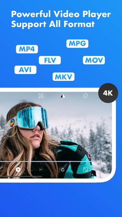 Dark Play - HD Video Player Screenshot