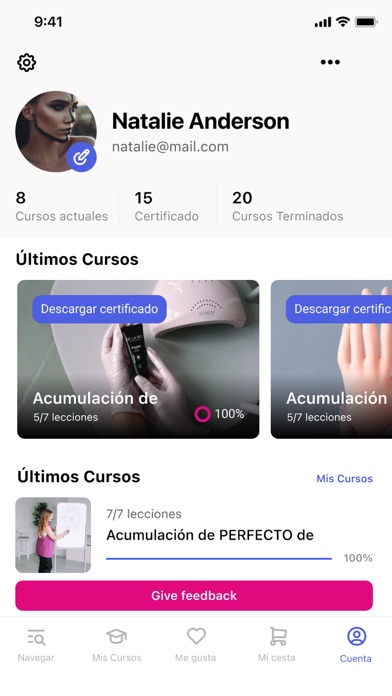 NailsBarcelona: Olga Lazarenko Screenshot