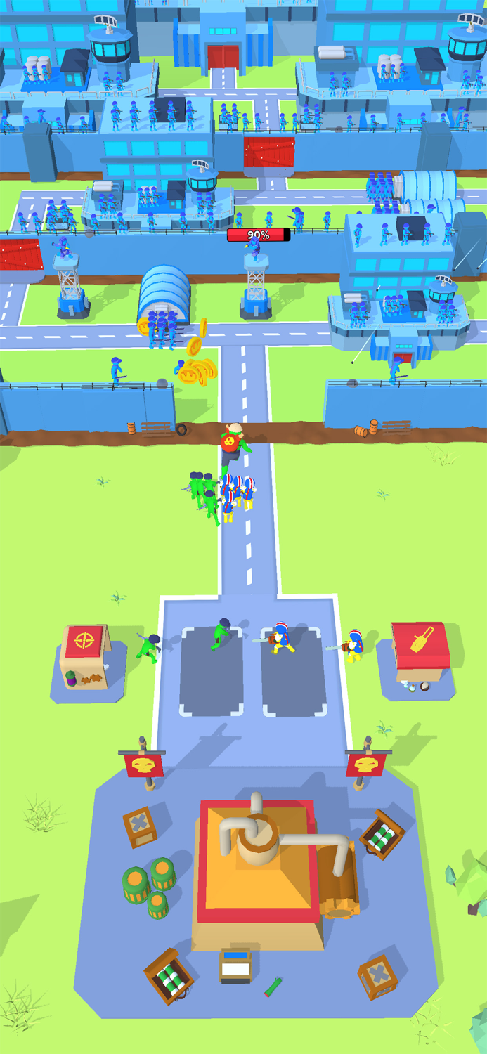 Zombie Factory Attack