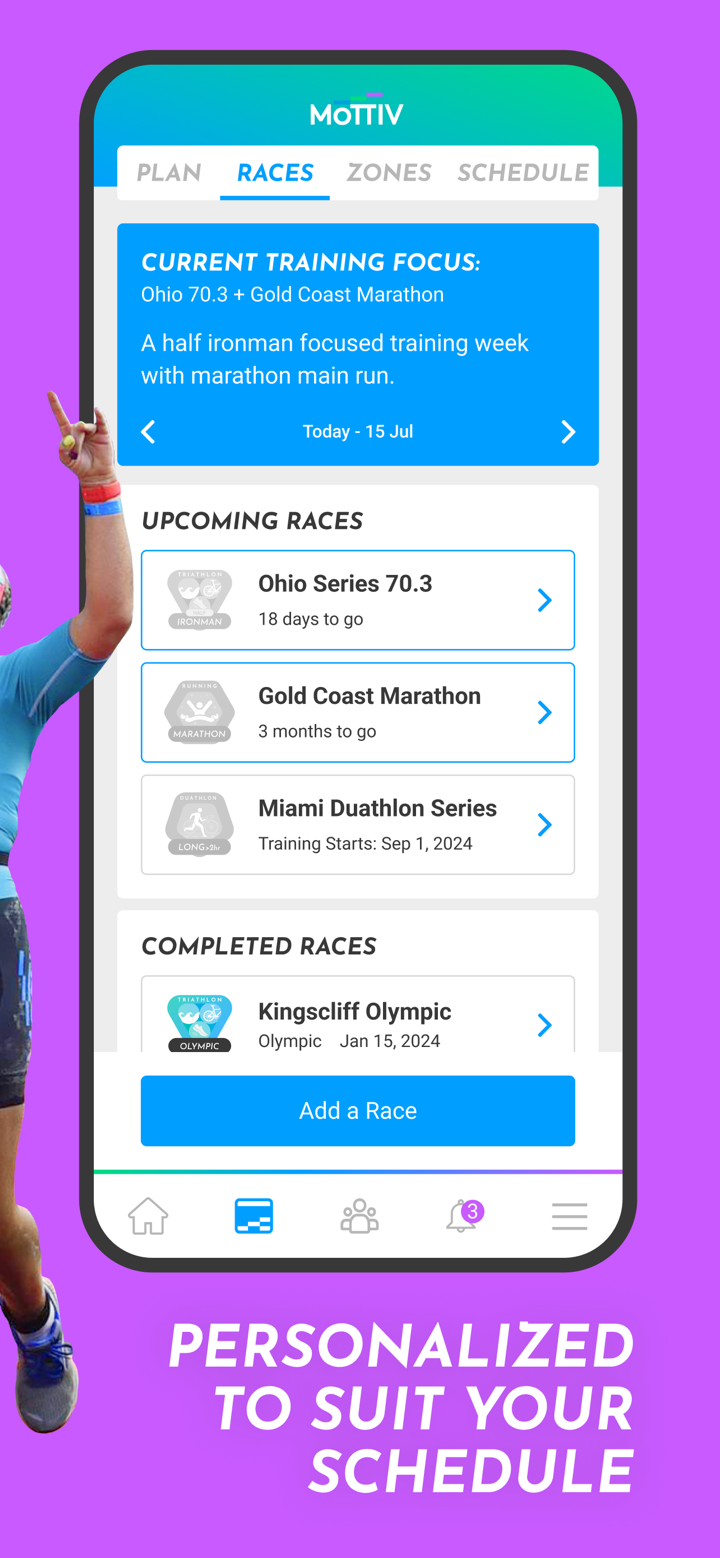 MOTTIV: Run & Triathlon Plans screenshot 2