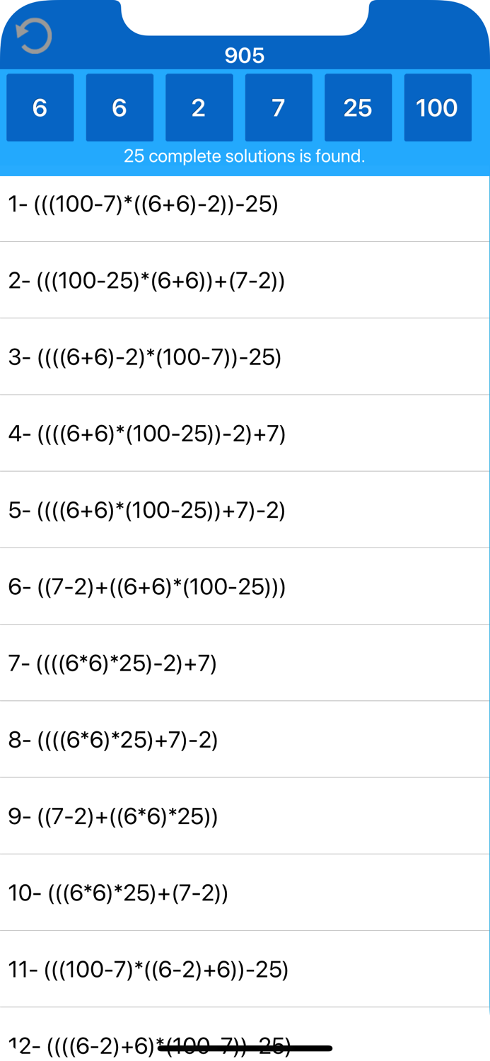 The Countdown Numbers Game