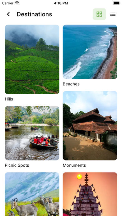 Kerala Tourism Official Screenshot