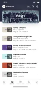 Missio Dei Church screenshot #2 for iPhone