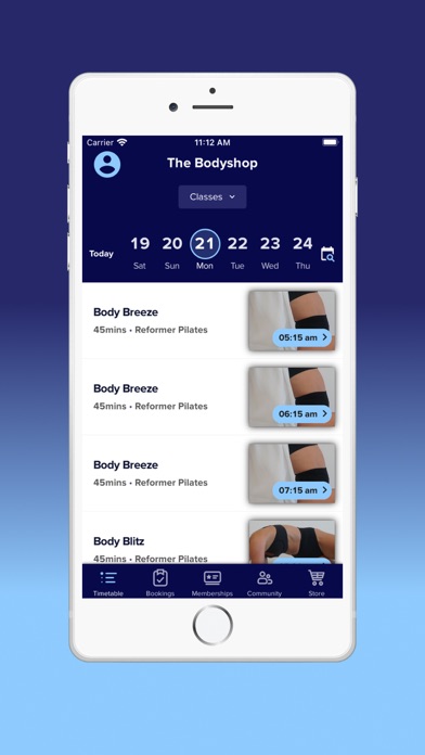 The Bodyshop Pty Ltd Screenshot