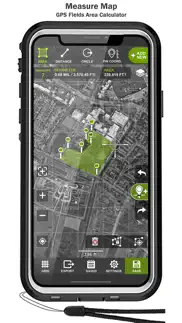 measure map gps field iphone screenshot 1