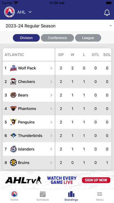 AHL Screenshot