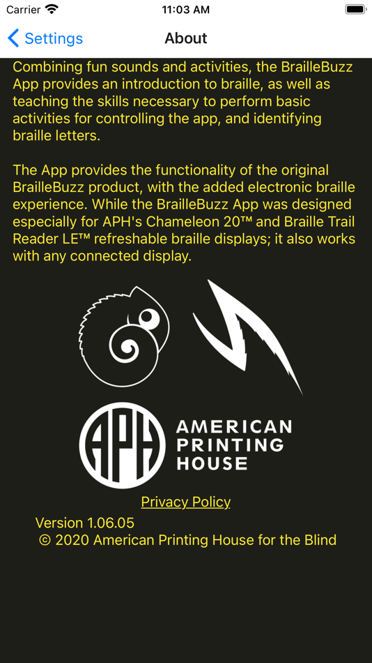 #3. BrailleBuzz (iOS) 由: American Printing House for the Blind (APH)