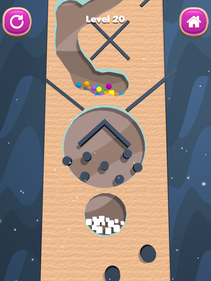 Fun Sand Balls Puzzle Games 3D