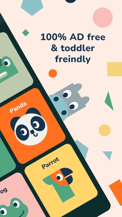 Animal sounds & names for kids Screenshot