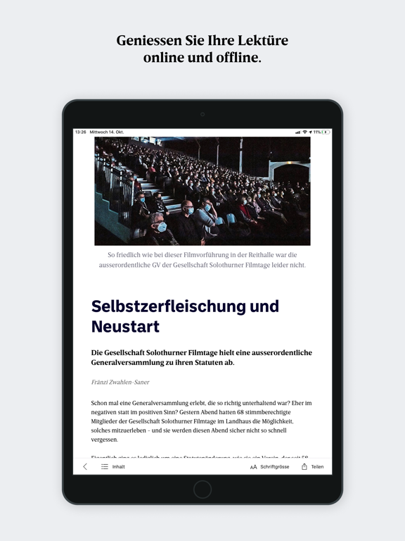 Screenshot #5 pour Solothurner Zeitung E-Paper