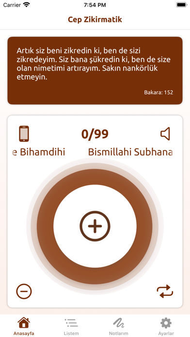 Cep Zikirmatik Screenshot