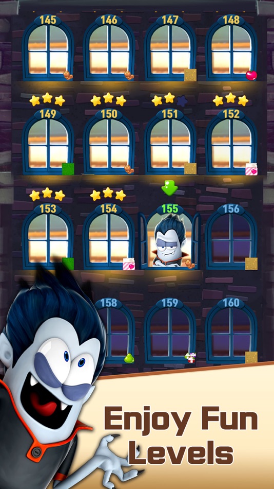#5. SPOOKIZ POP - Match 3 Puzzle (iOS) 由: SUPERBOX. Inc