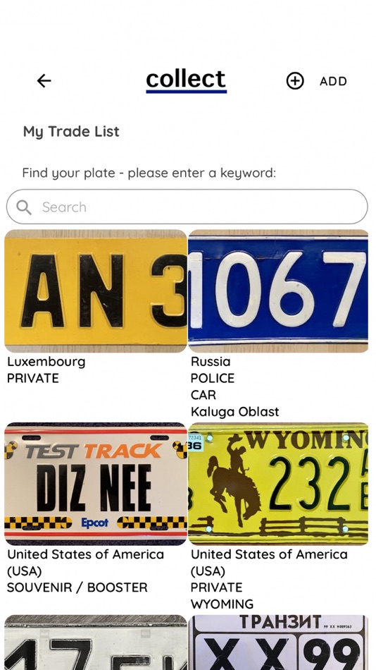 #4. collect! app (iOS) 由: Alexander Vladimirov