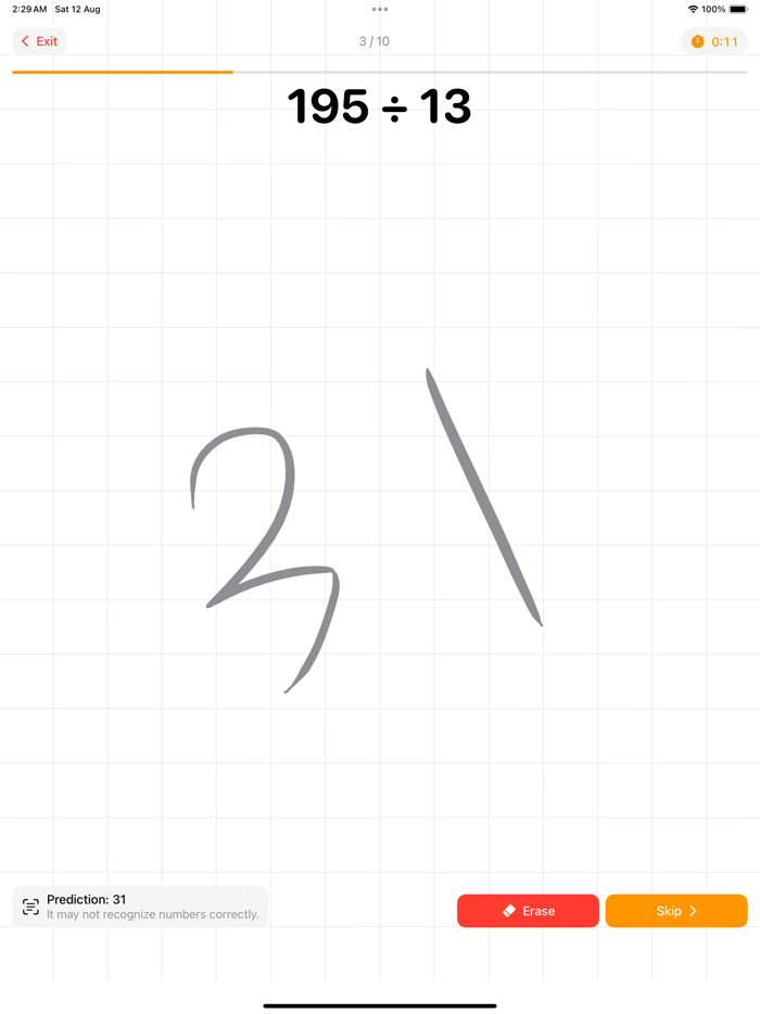 Quick Math Practice Fun Game