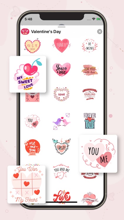 Couple Love Stickers: iMessage screenshot-3