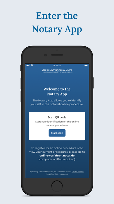 Notary Screenshot