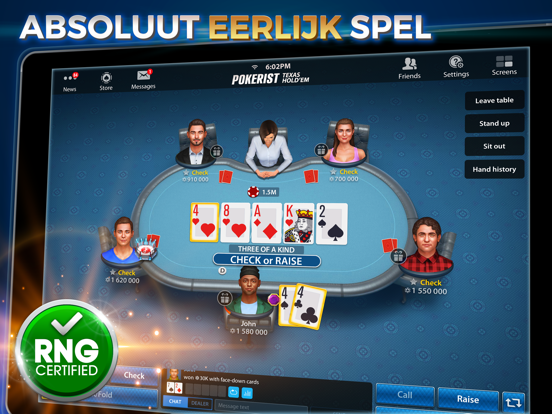 Texas Poker: Pokerist Pro iPad app afbeelding 1