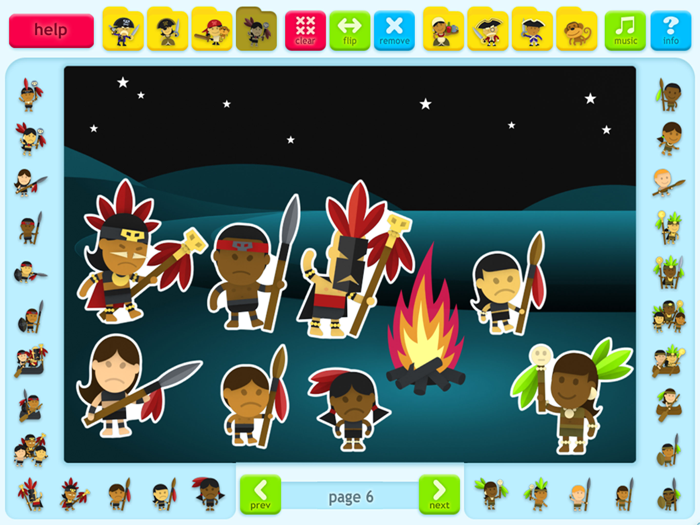 Pirates Sticker Book