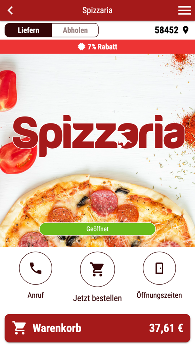 Spizzaria Screenshot