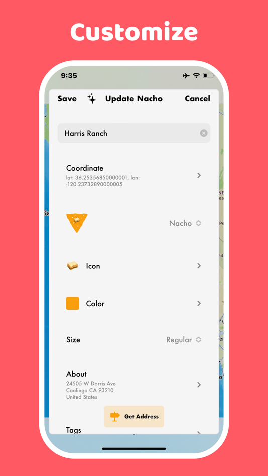 #8. Nacho Map: Pin Places & Notes (iOS) 由: Robert Jacquez