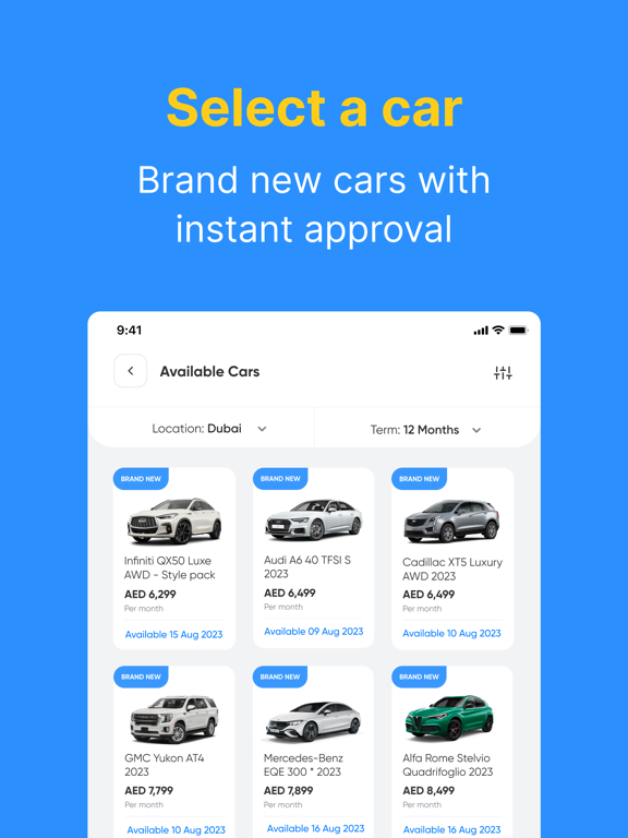 Screenshot #5 pour Carasti | Lease Cars Instantly