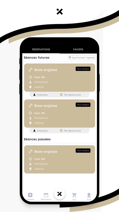 X Athletic Screenshot