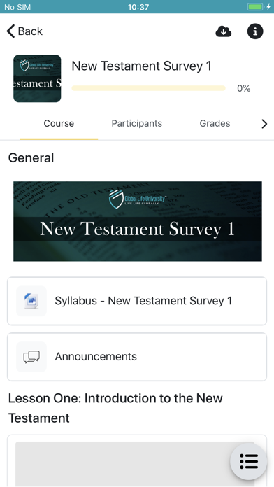 Global Life University Screenshot